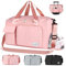 CS COSDDI Sporttasche Mit Schuhfach, Reise Duffel Bags Kleine, Weekender-Tasche Sporttasche Herren Travel Bag Wasserdicht Reisetasche für Damen & Herren