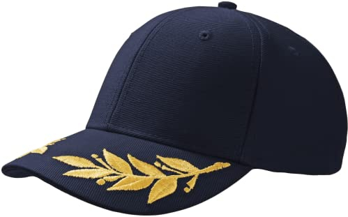 COOZO Unisex Gewinner Lorbeer Bestickt Kappe - Marine - Einheitsgröße