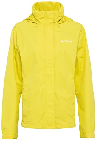 VAUDE Escape Bike Light Regenjacke Damen – Gefütterte Regenjacke mit 2-Lagen Membran, reflektierende Jacke wasserdicht 412g