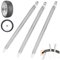 30cm Metall Reifenheber Fahrrad E-Scooter Motorrad, 3 Reifenmontierhebel Reifenmontage Werkzeug, Montiereisen Reifen, Montierhebel aus Eisen, Reifenmontiergerät Set für Reifenwechsel