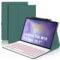 WINCHKING Teclado con funda para Lenovo Tab M10 3rd Gen 10.1, 7 géneros de retroiluminación, teclado italiano Slim Bluetooth extraíble para Lenovo Tab M10 3rd Gen TB-328FU/TB-328XU, verde oscuro