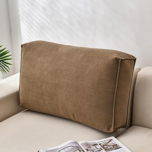 Earnmore Almohada de sofá, cojín Grande para Respaldo de sofá, Almohadas Decorativas para, cojín de Cintura cómodo para Lectura, Almohada de Apoyo Lumbar para