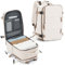 SZLX Sac à Dos Voyage Cabine 40x20x25 Ryanair Bagage Cabine 40x20x25 pour Ryanair Sac de Voyage Bagage à Main Avion Femme Sac à Dos Ordinateur Portable Imperméable Sac à Voyage Homme 20L Beige Marron