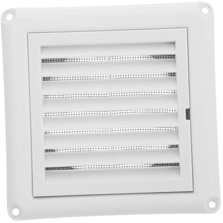 Veemoon Lüftungsgitter Für Badezimmer Deckenlüftungsabdeckung Aus Pp Und Uv Witterungsbeständig Installieren Insektenschutz Für Klimaanlagen 100mm Durchmesser