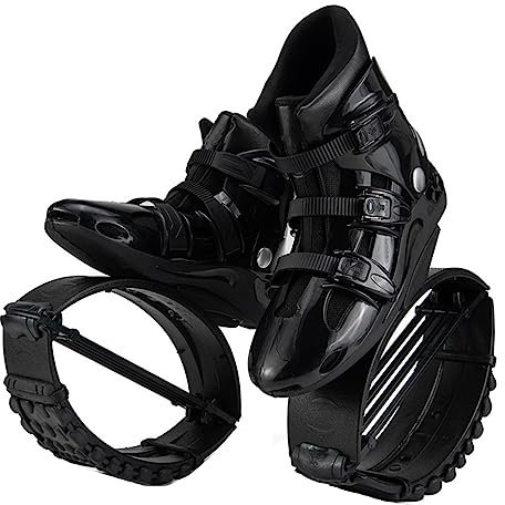 Stivali Rimbalzanti Scarpe da Salto Bounce Shoes Salta Scarpe da Salto, Scarpe da Salto Neutre per Atleti e utenti più Pesanti, Salta con 4 Molle di Tensione