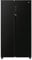 Candy CHSBSO-6174B, Frigorífico Side by Side, Ancho 90cm, Capacidad 518L, Inverter, Total No Frost, Cajones Verduleros, Control Externo Digital, Iluminación LED, Patas Ajustables, Ruedas, 39DB, Negro