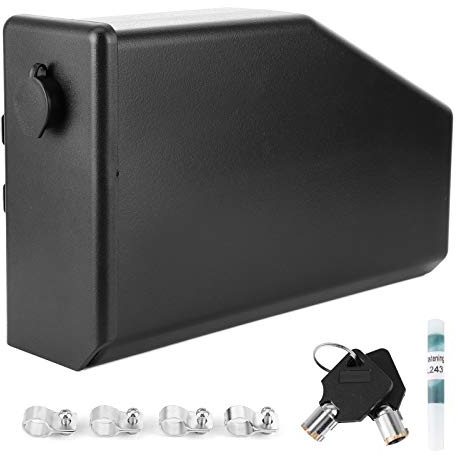 Motorcycle Tool Box, Motorcycle Side Box Toolbox Fit, R1200GS R1250GS F750GS F850GS, Left Side Tool Container, Motorbike Accessory Black,Saddle bag accessories