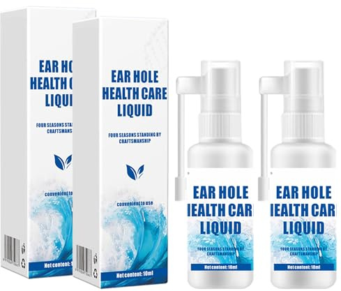 Piercing Aftercare Spray, Piercing Cleaning Solution | Saline Solution Spray | Cleanses, Sterilizes & Soothes for Piercings Keloids Bumps on Ears, Nose & Navel - Saline Aftercare Sprays | 2 * 10ML