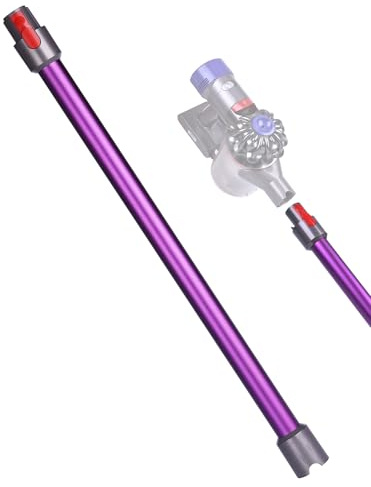 Tube Télescopique Compatible avec Dyson V7 V8 V10 V11 V15 Violet | Tube d’Extension Rigide pour Aspirateur, Déverrouillage Rapide, Longueur 72,5 cm et Montage Facile pour Nettoyage Quotidien
