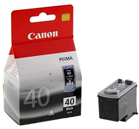 Canon Tintenpatrone PG-40 BK - schwarz 16 ml - Original für Tintenstrahldrucker