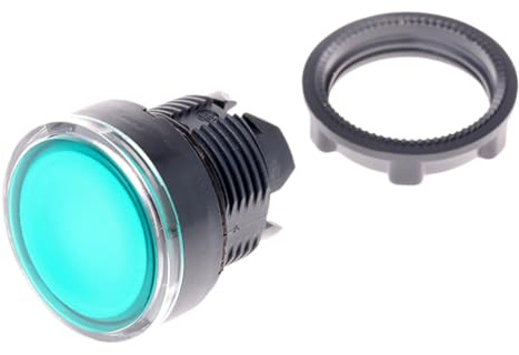 Illum Push Button Operator, 22Mm, Green