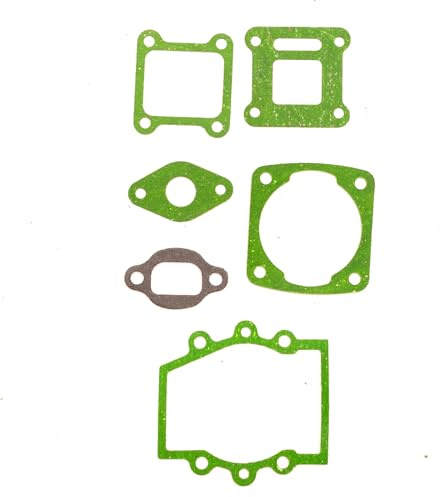 6 Gaskets Mini Moto Quad Racing Bike 47cc 49cc ATV Pocket Dirt Bike Head Exhaust Gasket Inlet Manifold Carburettor Exhaust Coil