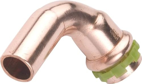 Raccord cuivre coudé 90° à sertir - Mâle / femelle - Ø 28 mm - Comap