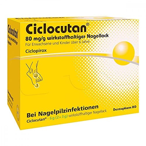 CICLOCUTAN 80 mg/g wirkstoffhaltiger Nagellack 6 g