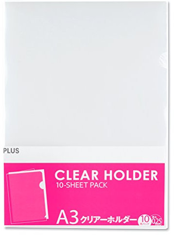 Plus transparenter Halter, 0,25 mm dick, 10 Stück, A3, transparent 88-515