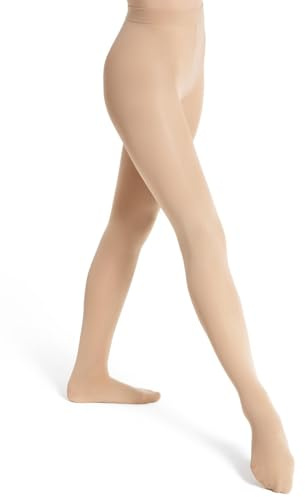 Capezio Women's Ultra Soft Transition Tight Seamless, Caramel, XXL (Pack of 3)
