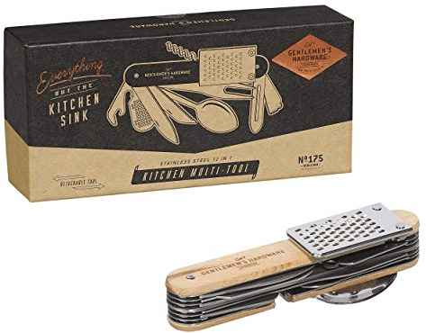 Gentlemen's matériel de Cuisine Outil Multifonction, Argent