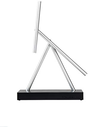 The Swinging Sticks® Basic Edition – Schwarz & Aluminium | Schwingende Stäbe mit hypnotischer Bewegung | Designobjekt & Dekoration für Büro, Wohnzimmer, Schreibtisch & Moderne Innenräume