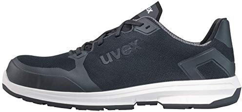 Uvex 1 Sport Arbeitsschuhe - Sicherheitshalbschuhe S1 SRC ESD - Schwarz, Größe:39