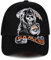 AJSJ Baseball Cap SOA Söhne Der Anarchie Schädel Stickerei Casual Fashion Racing Motorrad Sport, Schwarz 2