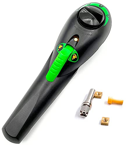 Anakel Home Pack Repuesto Mango Superior Compatible con Olla Rápida Fagor Rapid Express 99 | Incluye Chimenea, Cazoleta y Accesorios, Pulsador Verde (Métrica: 6 mm)