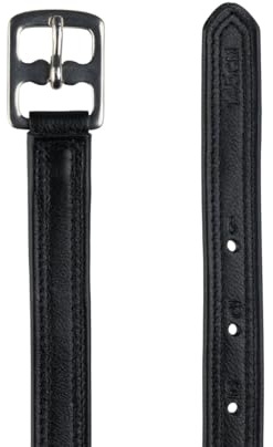 HORZE Steigbügelriemen mit Nylon, Schwarz, 145