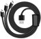 3-in-1 USB Cable Charger Charging Cord Compatible with Apple TV 4k Remote Control 1st 2nd 3rd 4th, iPad Pro 12.9/Pro 11 10th iPad, Beats X Beats Fit Pro, Flex Earbuds, Powerbeats Pro 3 2, Solo 4 3 2