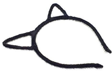 Halloween Black Cat Ears Headbands Alice Hair Band Headband Fancy Dress Z1TACKITDUZBLA