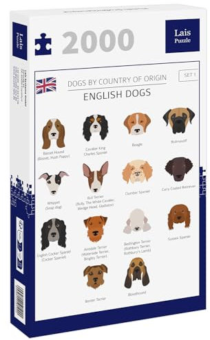Lais Puzzle Hunde Großbritanniens 2000 Teile