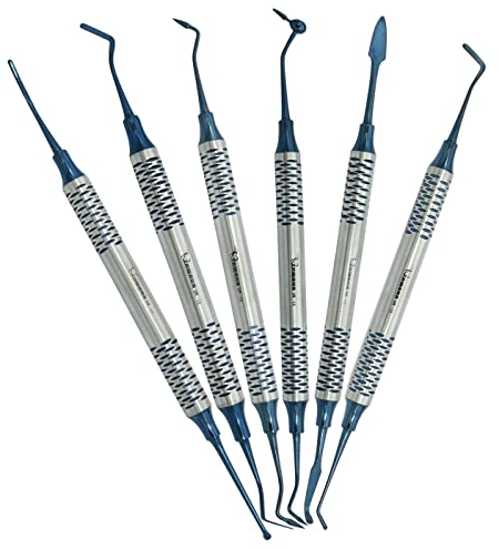 ZAMAHA UK Dental Composite Glass Ionomer Amalgam Filling Instruments Kit Dental Composite Glass Ionomer Amalgam Filling Instruments Kit