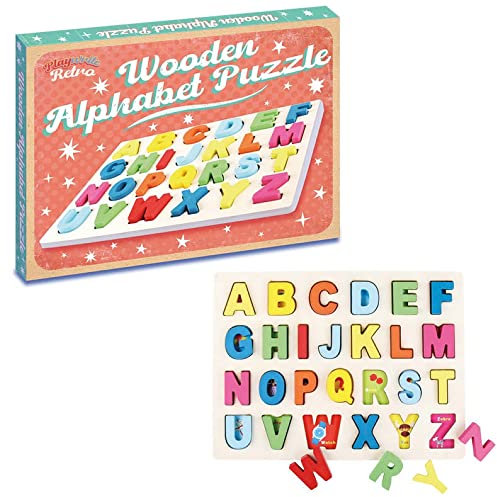 Playwrite Wood Boxed Alphabet Tray Puzzle