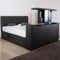 PAARA Boxspringbett Chicago mit TV-Lift | Motorverstellung | Komplettset - Made in Germany (Farbe und Härtegrad (H2 - H4) frei wählbar - Bitte nach Bestellung per Nachricht mitteilen, 140 x 200 cm)
