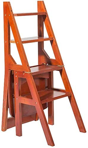 DRYIC Indoor Klettern Hocker, Klappleiter Hocker Klettern Schritt Hocker Treppe Stuhl Tragbare Haushalt Blume Rack/Schuh Bank