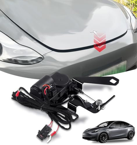 Power Frunk Soft Closing for Tesla Model Y - Front Trunk Auto Close Electric Suction Cover Automatic Lock for Model Y 2024 2023 2022 2021 Accessories