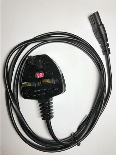 Replacement for UK Power Supply Plug Cable Lead for Sony Speaker CMT-BT60B