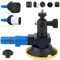 Mippko Suction Cup Mount,Camera Window Mount for Blink/Arlo/Wyze/Ring/SimpliSafe/Nest Camera,Adjustment 1/4-20 Threaded,Air Pump Vacuum Suction Glass/Metal/Tile Wall,No Drill No Screws