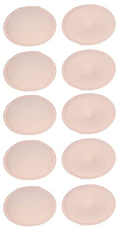 10 Coppette Assorbilatte, Cotone Morbido Organico Lavabile Riutilizzabile Traspirante Coppette Assorbilatte per Allattamento per maternità Allattamento Al Seno