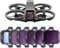 FPVtosky Avata 2 ND Filter Set, Multi-Coated ND Filter Camera Lens for DJI Avata 2 Accessories,6Pack ND Filter Set(MCUV, ND8, ND16, ND32, ND128)