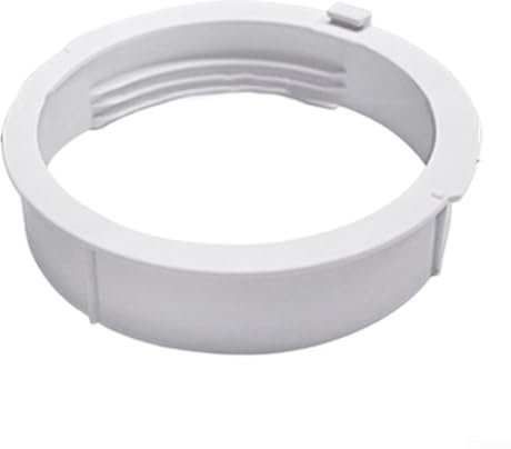 Acoplador de manguera de escape de aire acondicionado de rosca, adaptador de escape cuadrado y redondo, conector de manguera de escape de interfaz de conducto de escape de 15 cm (KY-35 15 cm)