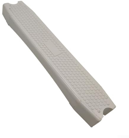 Escalera de piscina de plástico resistente de repuesto de 49 cm para la mayoría de escaleras en el suelo y sobre el suelo