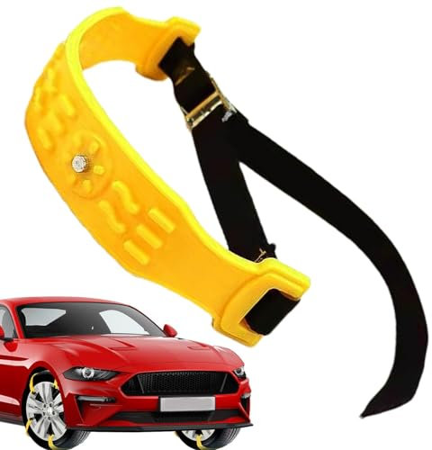 Non-Slip Tire Chains for Trucks, Premium Snow Chains for SUVs, Snow Chains for Ice and Snow, Anti-Skid Snow Chains for Tires, Snow Chains for Vehicles, Cold Weather Tire Chains for