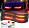 Ctopkatuo 2x 35 * 10cm Lkw Devil's Eye Lampe LED-Bildschirm Auto-Augenlicht Lkw dynamisches Licht,Devil Eyes Licht für Auto und LKW,dynamische LED-Augen-Lichtschilder für Auto