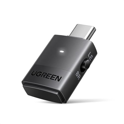 UGREEN LE Audio Trasmettitore Bluetooth 6.0 USBC Adattatore Audio Bluetooth