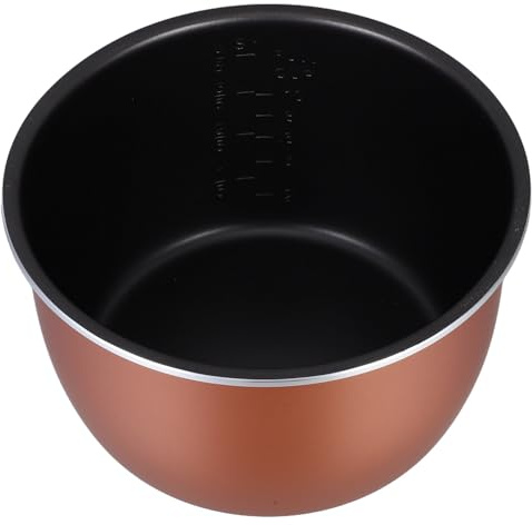 LALADEFIEE Electric Pressure Cooker Aluminum Alloy Inner Pot 5L Non-Stick Replacement Pan with High-Efficiency Heating for Rice and Stew Preparation