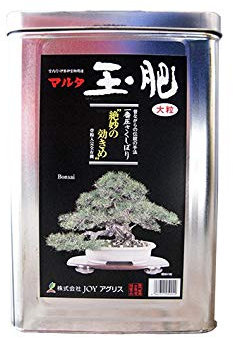 Tamahi, tamaki japonés, NPK 5-4-1 (8 kg) tamaño L, fertilizante para bonsáis de coníferas