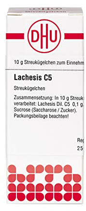 DHU Lachesis C5 Streukügelchen, 10 g Globuli