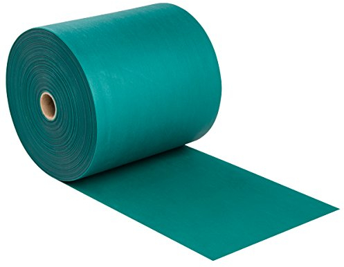 CanDo Trainingsband / Gymnastikband, Länge 45 m, Go-Band, grün (medium)