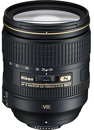 Nikon 24 – 120 mm f/4G ED VR AF-S NIKKOR lente para Nikon Digital SLR
