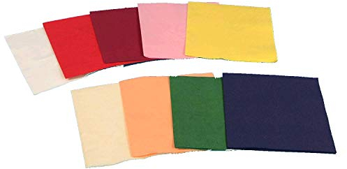 1000 Tissue Servietten Tafelservietten Zellstoff Servietten Premium Gourmet 33x33cm 3lg 1/4 Falz Farbauswahl (Dunkelblau)