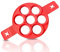 St@llion Pancake maker Moulds - New & Improved Silicone Flippin Fantastic style As seen on TV (Red Colour)